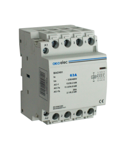 CONTACTOR 63A 4NO 230V 3M ACA DY02130015