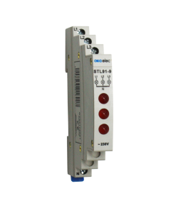INDICATOR LAMP TRIPLE RED 16A 230V 1M ACA DY02170001
