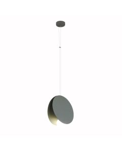 Φωτιστικό Κρεμαστό Λαδί 30xH180cm Led 6w 3300Κ 380lm Sun Light DAISY-6P-GR 