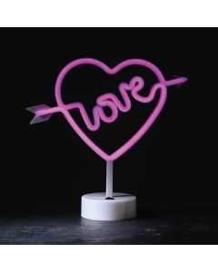 LOVE, 200 NEON LED ΛΑΜΠΑΚΙΑ ΜΕ ΜΠΑΤΑΡΙΑ (3xΑΑ)/USB, ΡΟΖ, IP20, 29*10*28.5 ACA F042007333