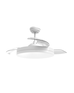 ΑΝΕΜΙΣΤΗΡΑΣ ΟΡΟΦΗΣ ΦΩΣ DIMMABLE Φ106ΕΚ DC35W 3 ABS ΔΙΑΦΑΝΑ ΠΤΕΡΥΓΙΑ ΤΗΛΕΧΕΙΡΙΣΤΗΡΙΟ 2 ΑΝΑΡΤ:13&25EK ACA FANKKWH10G