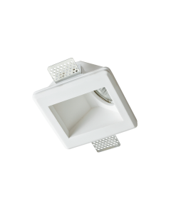 SQUARE WALL WASHER GYPSUM TRIMLESS SPOT LUMINAIRE ODEN GU10  ACA G90061C