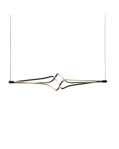 ΚΡΕΜΑΣΤΟ Φ/Σ  LED 48W 3800LM CCT IP20 ΜΑΥΡΟ ΑΛΟΥΜΙΝΙΟ + ΑΚΡΥΛΙΚΟ  ACA HM607LEDPBKCCT