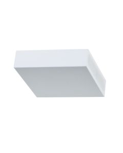 ACA L36310100B  Απλίκα Τετράγωνη 10*10 Edge Shelf 4watt Led 3000K Μέταλλο Λευκό  Ματ 