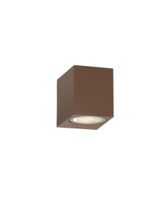 GU10 WALL LUMINAIRE 230V AC RUSTY IP65  MAX.35W ACA LG2203GU10R