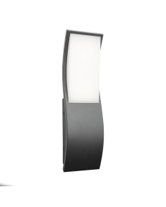 LED SMD WALL LUMINAIRE 7W 520LM 120° 230V AC 3.000K DARK GREY CRI80 IP65 30.000HRS ACA LG9305G