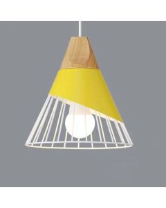 Φωτιστικό Κρεμαστό Κίτρινο 25x26cm 1xE27 Etoile MB-008C