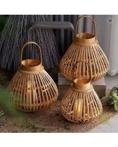 Φανάρι Bamboo 10x26x30cm Etoile MB-2005