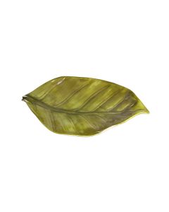 Διακοσμητική Κεραμική Πιατέλα 30x20cm "Φύλλο" Etoile MM-380