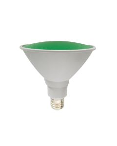 PAR38 LED IP65 15W 1150Lm GREEN 110° 42V AC Ra80 ACA PAR3815GR42