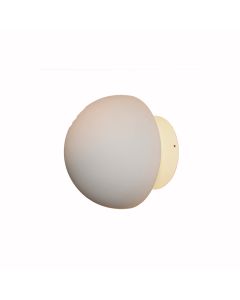 Απλίκα Επιτοίχια Γύψινο Λευκό 11cm Led 6w 3000K 360lm Sun Light PORTO-WH