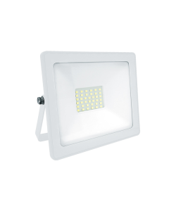 WHITE LED SMD FLOOD LUMINAIRE IP66 30W 4000K 2550Lm 230V RA80 ACA Q3040W