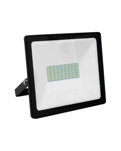 BLACK LED SMD FLOOD LUMINAIRE IP66 50W GREEN 230V ACA Q50G