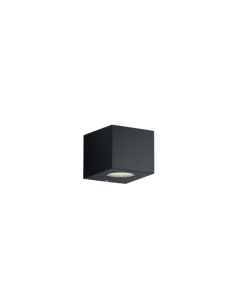 Cordoba Στεγανή Επιτοίχια Πλαφονιέρα Εξωτερικού Χώρου με Ενσωματωμένο LED σε Μαύρο Χρώμα R28222632 Trio Lighting R28222632