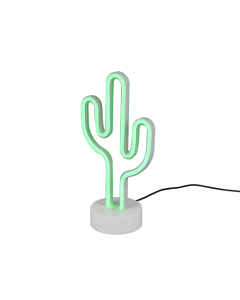 Επιτραπέζιο Επαναφορτιζόμενο USB Φωτιστικό Κάκτος 15xH30cm Led 1,5w Μπαταρίας Πράσινο Trio Lighting Cactus R55220101
