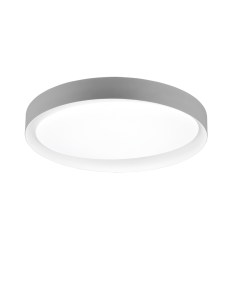 Zeta Στρογγυλό Εξωτερικό LED Panel με Φως 48.5x48.5εκ. Trio Lighting R62712411