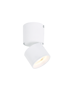 ΕΠΙΤΟΙΧΟ Φ/Σ LED 5W COB 80° 3000K 400LM ΛΕΥΚΟ ΑΛΟΥΜΙΝΙΟ D5,6XH10CM PLUTO ACA RA33LEDS6WH