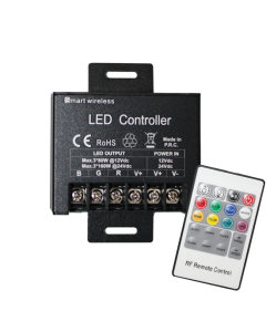 POWER RGB LED CONTROLLER 20A 240W/12V 480W/24V & RF REMOTE ACA RGB4-RF20K