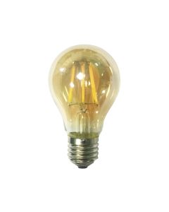 LED FILAMENT E27 A60 AMBER DIM 6W 2700K 230V AC 680LM RA80 ACA VINTA6WWDIMAM