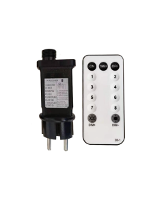 ΑΝΤΑΠΤΟΡΑΣ & IR CONTR. IP44, 8-FUNCTIONS + DIMMER + TIMER + ON/OFF 6V 1200mA 200-400 ΛΑΜΠ. ΣΥΡΜΑΤΑ ACA X016V1200R