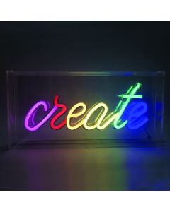 CREATE 90 NEON LED ΛΑΜΠ USB ΚΑΛ 2m ΠΟΛΥΧΡΩΜΑ IP20 30*4,6*15cm ACA X13903719