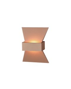 ΕΠΙΤΟΙΧΟ Φ/Σ LED 6W 3000K ΑΛΟΥΜΙΝΙΟ ΧΡΥΣΟ 20Χ16Χ7CM ELEGANT ACA ZD81166LEDGO