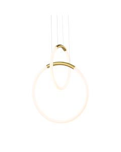 ΚΡΕΜΑΣΤΟ Φ/Σ LED 24W 3000K 1680LM VENUS ΟΡΕΙΧΑΛΚΟ ΜΕΤ/ΚΟ IP20 40X30XH164CM ACA ZM31LEDP40BR