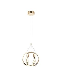 ARTE ILLUMINA SATURN ΦΩΤΙΣΤΙΚΟ ΚΡΕΜΑΣΤΟ LED 30W 300X300X300 4000Κ ΧΡΥΣΟ ΜΑΤ Eurolamp 144-15025