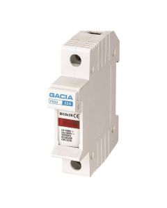 ΑΣΦΑΛΕΙΟΑΠΟΖΕΥΚΤΗΣ ΜΟΝΟΠΟΛΙΚΟΣ 1P 10Χ38 6-32Α Eurolamp 500-22000