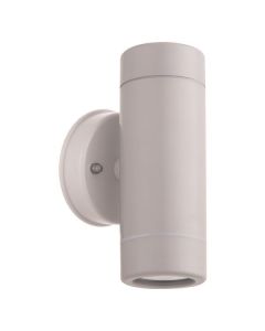 ΑΠΛΙΚΑ ΤΟΙΧΟΥ UP-DOWN ΣΤΡΟΓΓΥΛΗ ΠΛΑΣΤΙΚΗ IP65 GU10 ΛΕΥΚΗ ARTE ILLUMINA Eurolamp 145-82054