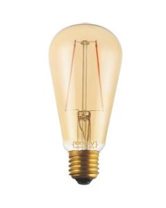 Λαμπτήρας Led Filament Amber Dimmable ST64-2 E27  2,5w 2000K 200lm Ø645xH140mm Enjoy EL822109