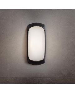 FUMAGALLI FRANCY-OP ΑΠΛΙΚΑ ΤΟΙΧΟΥ UP&DOWN ΜΑΥΡΗ ΟΠΑΛ Ε27 300X130mm Eurolamp 145-26175