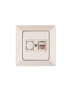 ΠΡΙΖΑ DATA CAT 6 RJ 45 MONH ΜΠΕΖ 152-16115