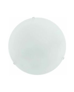 Eglo Mars Κλασική Μεταλλική Πλαφονιέρα Οροφής με Ντουί E27 σε Λευκό χρώμα 25cm 80265