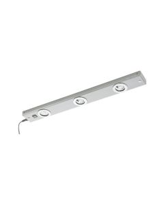 Φωτιστικό Τριπλό Νίκελ Σατινέ L600xH25cm LED 3000K 280lm Eglo Kob 93707