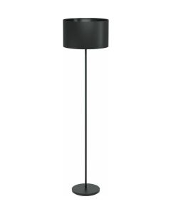 Eglo Maserlo 1 Κλασικό Φωτιστικό Δαπέδου Υ151.5xΜ38εκ. με Ντουί για Λαμπτήρα E27 σε Μαύρο Χρώμα 99046