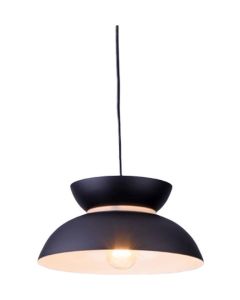 ΚΡΕΜΑΣΤΟ Φ/Σ 1ΧΕ27 ΜΑΥΡΟ ΜΕΤΑΛΛΙΚΟ D29XH120CM AEOLUS ACA KS871P29BK