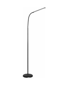 Eglo Laroa Μοντέρνο LED Φωτιστικό Δαπέδου Υ130xΜ53εκ. με Φυσικό Λευκό Φως σε Μαύρο Χρώμα 96439