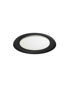 Πλαφονιέρα Οροφής Μαύρο 46,5xH6,5cm LED 3000K 2400lm Eglo Penjamo 99703