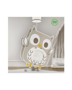 Owl MDF παιδικό φωτιστικό οροφής (63397) Ango