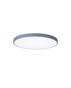 InLight Πλαφονιέρα οροφής LED 110W 3CCT by switch on base από γκρί μέταλλο και ακρυλικό D:60cm 42035-B-Gray