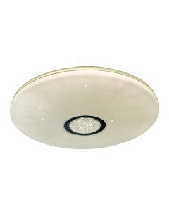 InLight Πλαφονιέρα οροφής LED 32W 4000K από λευκό ακρυλικό D:50cm 42161-Α-Λευκό