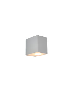 it-Lighting Norman 1xGU10 Outdoor Up or Down Wall Lamp Grey D:8cmx7cm 80200434