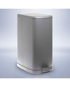 ΚΑΔΟΣ ΜΠΑΝΙΟΥ ΠΛΑΣΤΙΚΟΣ 35lt SL8137 ΓΚΡΙ  SOFT CLOSE San Lorentzo 8137GREY