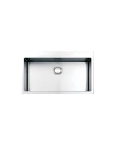 Νεροχύτης Κουζίνας 77x51cm Ένθετος Ερμάριο 80cm Inox Λείο Apell Linear Plus LNP77-110