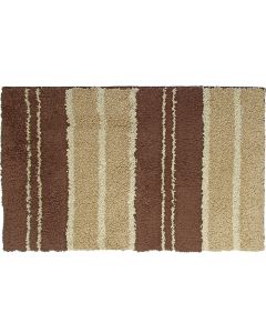 ΠΑΤΑΚΙ ΜΠΑΝΙΟΥ HORIZON LINES ΚΑΦΕ 60X90 San Lorentzo 1700894BROWN