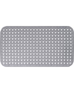 Πατάκι Μπάνιου Αντιολισθητικό 35x70cm Dent  Grey San Lorentzo 201447