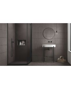 Πλακάκι Τουβλάκι Τοίχου 7,5x30εκ. Peronda Ceramicas Peace Black 