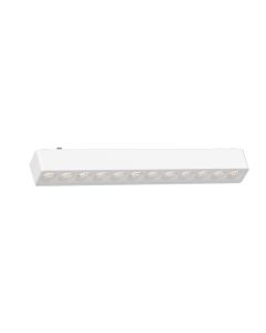 InLight Φωτιστικό LED 12W 3CCT για Ultra-Thin μαγνητική ράγα σε λευκή απόχρωση by tuya and zigbee D:23cmX2,4cm T04605-WH