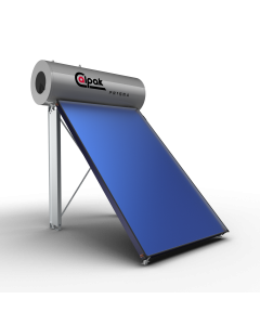 Calpak Prisma  Ηλιακός Θερμοσίφωνας 5 Ατόμων 200 lt /2,5m2 Glass Trien Α/Θ Τριπλής Ενέργειας για Αντλία Θερμότητας